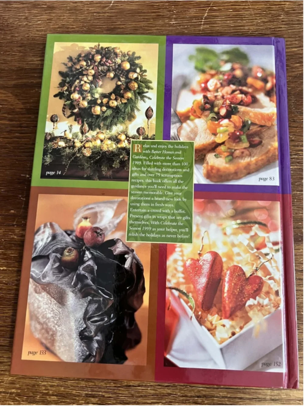 Better Homes and Gardens Celebrate the Season 1999 Holiday Decorating & Recipes